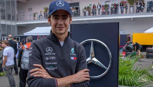 Esteban Gutiérrez posa para la lente de RÉCORD