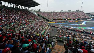 Panorámica del  Autódromo Hermanos Rodríguez 