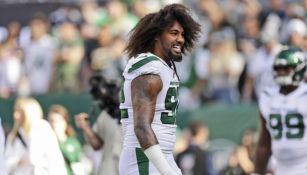 Leonard Williams durante un juego de los Jets