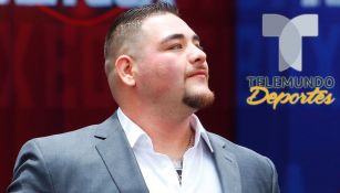 Andy Ruiz durante un evento