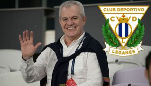 Javier Aguirre sonríe y saluda