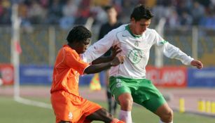 Héctor Moreno durante el Mundail del 2005