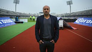 Ailton Da Silva en el Estadio Olímpico Universitario