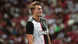 Matthijs de Ligt en un juego con la Juventus