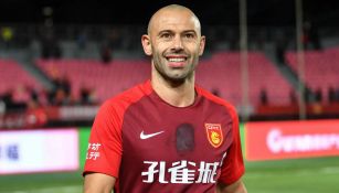 Javier Mascherano con el Hebei China Fortune