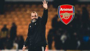 Nuno Espírito Santo durante un partido de los Wolves