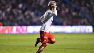 Chicote Calderón celebrando gol