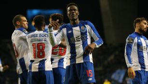 Mamadou Ndiaye celebrando su anotación