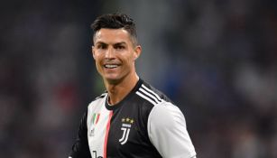 Cristiano, en un partido de la Juventus