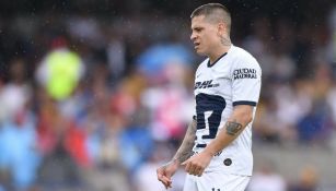 Juan Iturbe, en lamento durante partido de Pumas