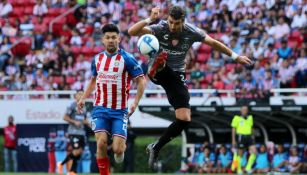 Oribe y Noya, en un duelo de Chivas vs Necaxa