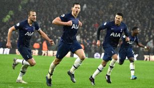 Jan Vertonghen festeja su gol contra Wolverhampton