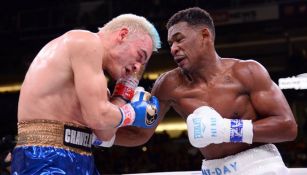 Chávez Jr en la pelea contra Jacobs