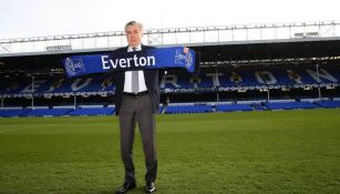 Ancelotti, en su presentación con Everton