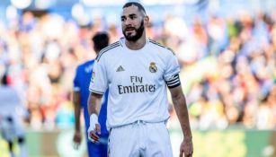 Benzema, en un partido del Real Madrid