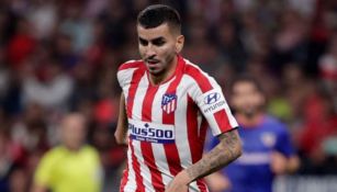 Ángel Correa en un juego con el Atlético de Madrid