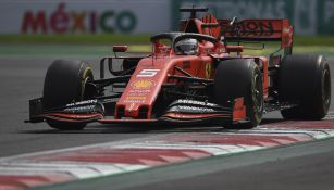 Gran Premio de México: Sebastian Vettel durante la carrera