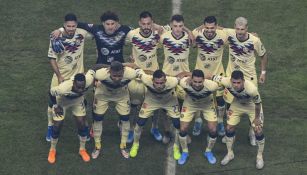 Club América previo a un partido