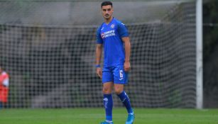 Stephen Eustáquio, en un partido de Cruz Azul