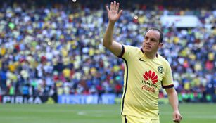 Cuauhtémoc Blanco durante un juego en el 2016