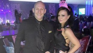 Thomas Gravesen y su esposa Kamila Persse 