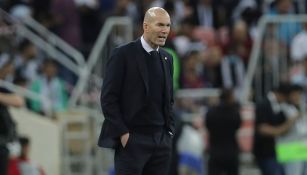 Zidane en un juego el Real Madrid