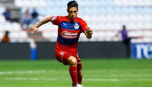 Madueña, en un partido de Chivas