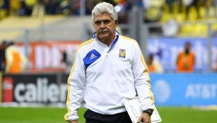 Tuca Ferretti, en el juego entre América y Tigres