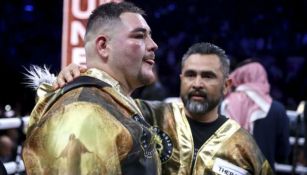 Andy Ruiz después de la pelea con Anthony Joshua