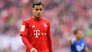 Philippe Coutinho, en un juego con el Bayern