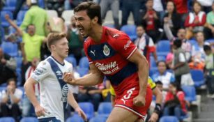 Oswaldo Alanís durante un juego del Rebaño