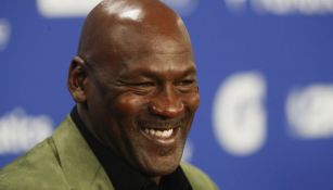 Michael Jordan en presentación