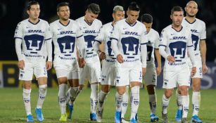 Jugadores de Pumas, después de un partido