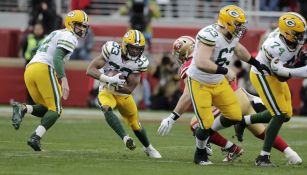 Jugadores de Green Bay durante un partido