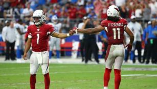 Murray y Fitzgerald en un partido de Cardinals