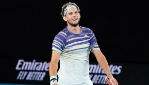 Dominic Thiem, en el juego ante Alexander Zverev