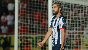 Rodolfo Pizarro durante un juego de Monterrey