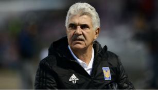 Tuca Ferretti en partido con Tigres