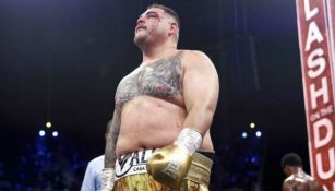 Andy Ruiz, después de una pelea