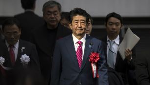 El Primer Ministro de Japón durante un evento