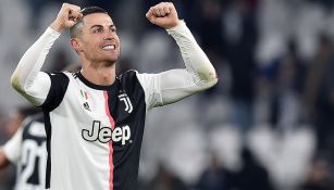 Cristiano Ronaldo celebra un gol con la Juventus 