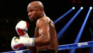 Floyd Mayweather Jr. durante una pelea