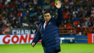 Luis Fernando Tena previo a un duelo de Chivas 