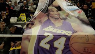 Manta con imagen de Kobe Bryant en la casa del NPC Rieti