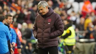 Quique Setién lamenta la derrota de Barcelona 