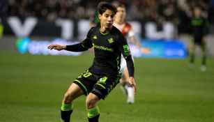 Lainez ha ido teniendo más minutos con Betis