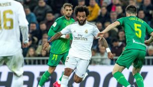 Marcelo en el juego de Copa del Rey