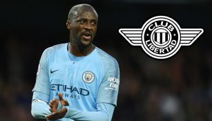 Yaya Touré cuando era jugador del Manchester City