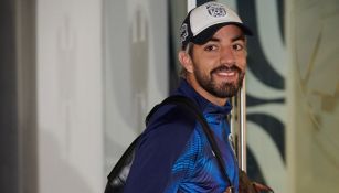 Rodolfo Pizarro previo a un juego de Rayados