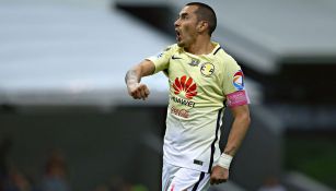 Rubens Sambueza festeja un tanto con América 